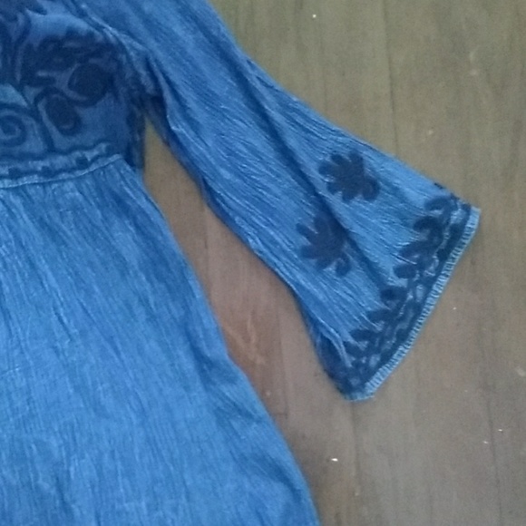 Ace Fashion Blue Jean Dress - Picture 3 of 5